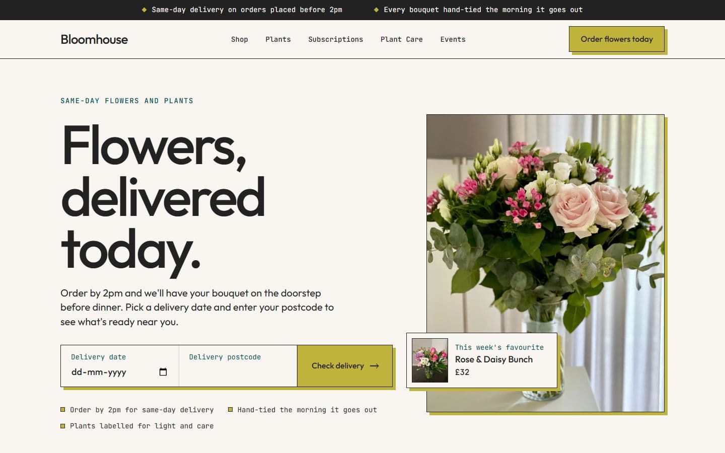 Bloomhouse template